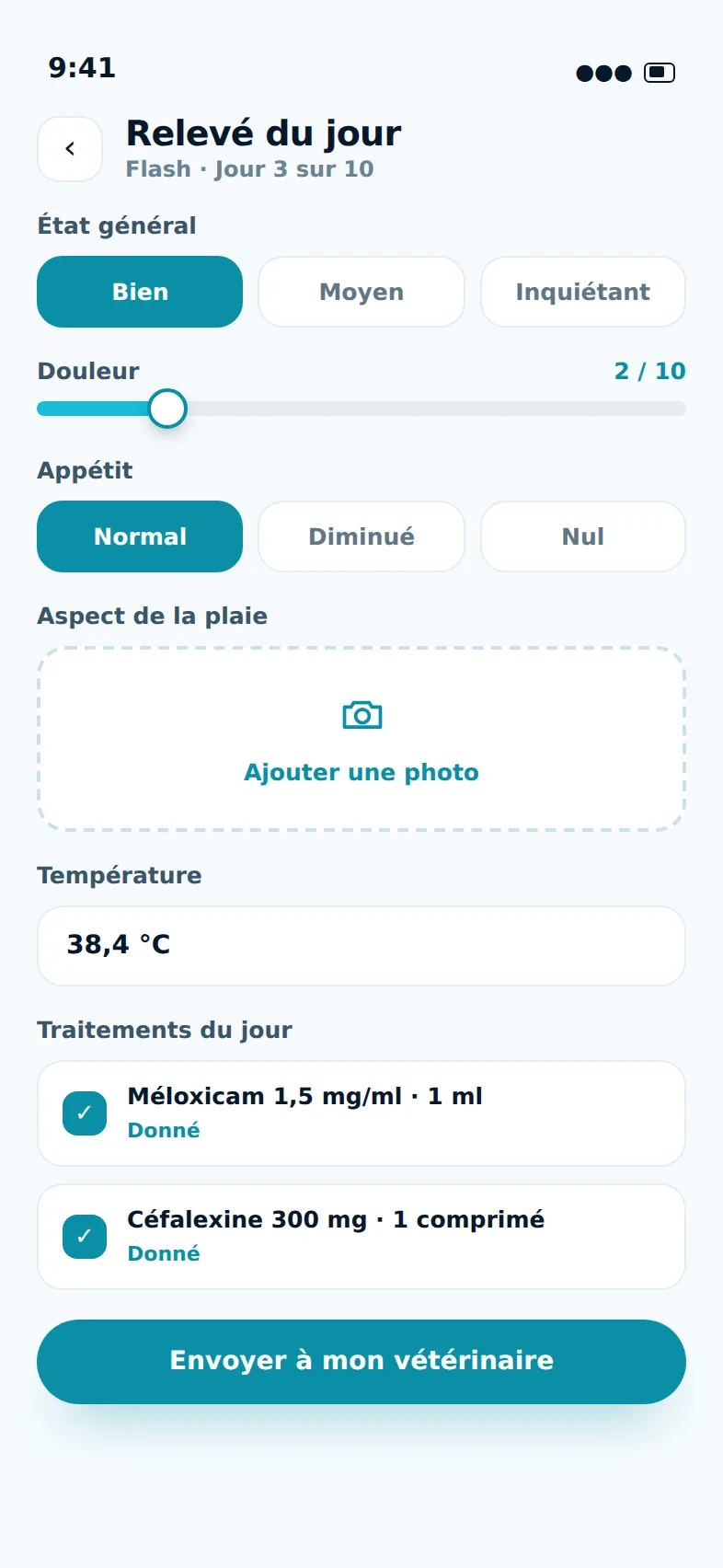 VETPOP · Le carnet de santé de votre animal, partagé avec son vétérinaire